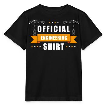 Offizielles Ingenieursshirt - Stanley/Stella Kinder T-Shirt MINI CREATOR  - Schwarz - Vorne - Mikhail (115cm)