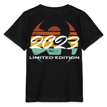 3rd Birthday 2023 Boys and Girls Gift - Stanley/Stella MINI CREATOR Kids’ T-Shirt - black - Front - Mikhail (115cm)