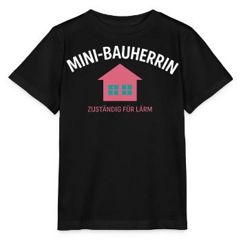 Développeur responsable du bruit - T-shirt bio MINI CREATOR Stanley/Stella Enfant - noir - Devant - Mikhail (115cm)
