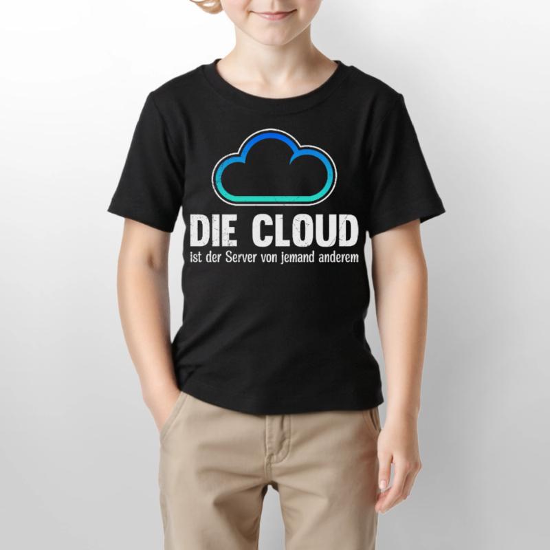 Coder DIE CLOUD IST DER SERVER VON JEMANDE ANDREN Stanley/Stella Kinder T-Shirt MINI CREATOR 