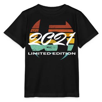 5th Birthday 2021 Boys and Girls Gift - Stanley/Stella MINI CREATOR Kids’ T-Shirt - black - Front - Mikhail (115cm)