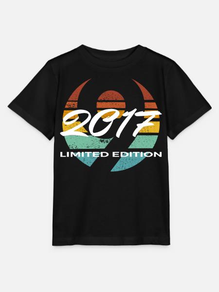 9. Geburtstag 2017 Jungen und Mädchen Geschenk - Stanley/Stella Kinder T-Shirt MINI CREATOR  - Schwarz