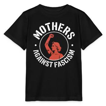 Mütter gegen Faschismus – Antifaschistische Merch - Stanley/Stella Kinder T-Shirt MINI CREATOR  - Schwarz - Vorne - Mikhail (115cm)