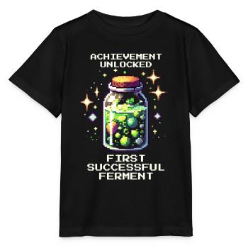 Ferment successful | Fermentation & Storage - Stanley/Stella MINI CREATOR Kids’ T-Shirt - black - Front - Mikhail (115cm)