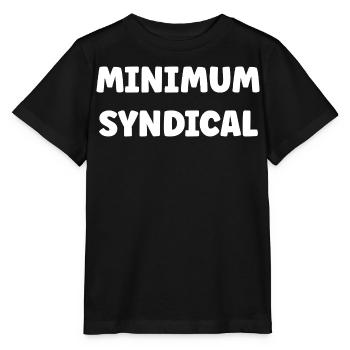 Union minimum - Stanley/Stella MINI CREATOR Kids’ T-Shirt - black - Front - Mikhail (115cm)