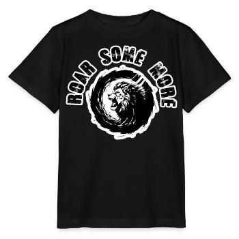 Löwenbrüller Einige stärker - Stanley/Stella Kinder T-Shirt MINI CREATOR  - Schwarz - Vorne - Mikhail (115cm)