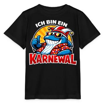 Karnewal Kölle Fasching Niedlich - Stanley/Stella Kinder T-Shirt MINI CREATOR  - Schwarz - Vorne - Mikhail (115cm)