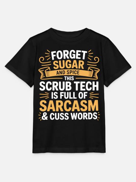 Tech Sarkasmus Scrub Humor - Stanley/Stella Kinder T-Shirt MINI CREATOR - Schwarz