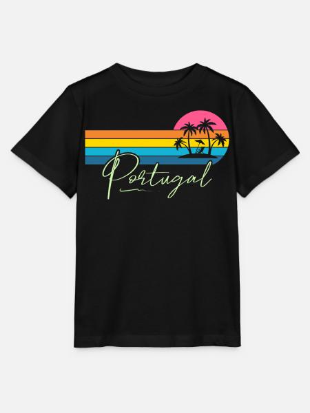 Portugal - Stanley/Stella Kinder T-Shirt MINI CREATOR - Schwarz