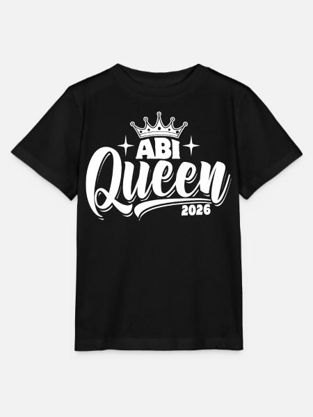 Abi Queen 2026 - Abitur - Spruch - Stanley/Stella Kinder T-Shirt MINI CREATOR - Schwarz