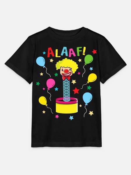 Alaaf Kölner Karneval Clown - Stanley/Stella Kinder T-Shirt MINI CREATOR  - Schwarz