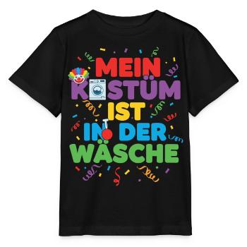 Mon cadeau de clown en lingerie costumé - T-shirt bio MINI CREATOR Stanley/Stella Enfant - noir - Devant - Mikhail (115cm)