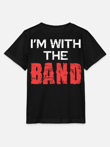 Ich bin bei der Band - Stanley/Stella Kinder T-Shirt MINI CREATOR - Schwarz