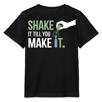 Équipement certifié spécialisé en succusion clinique - T-shirt bio MINI CREATOR Stanley/Stella Enfant - noir - Devant - Mikhail (115cm)