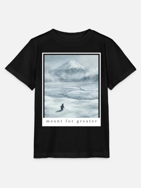 Pinguin bedeutete Größeres – Aber warum - Stanley/Stella Kinder T-Shirt MINI CREATOR  - Schwarz
