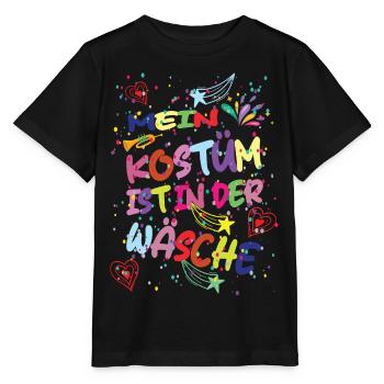 My costume is in the laundry Carnival Carnival - Stanley/Stella MINI CREATOR Kids’ T-Shirt - black - Front - Mikhail (115cm)