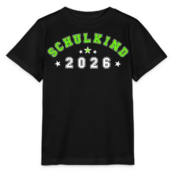 Schoolchild 2026 - Stanley/Stella MINI CREATOR Kids’ T-Shirt - black - Front - Mikhail (115cm)