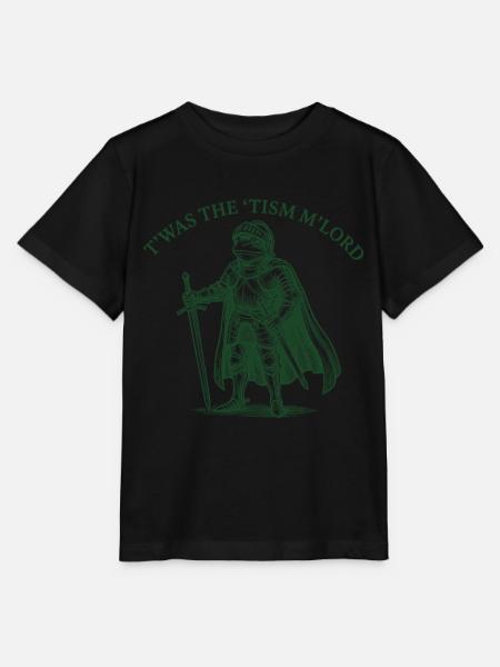 T'WAS THE 'TISM M'LORD – Stolzer Ritter-Frosch - Stanley/Stella Kinder T-Shirt MINI CREATOR - Schwarz