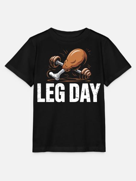 Leg Day Kraftduell - Stanley/Stella Kinder T-Shirt MINI CREATOR  - Schwarz