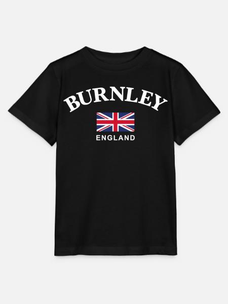 Burnley, England - Stanley/Stella Kinder T-Shirt MINI CREATOR  - Schwarz