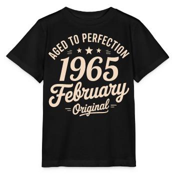 Februar 1965 - Februar 1965 - Stanley/Stella Kinder T-Shirt MINI CREATOR  - Schwarz - Vorne - Mikhail (115cm)