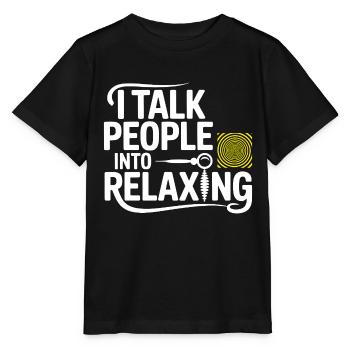 Certified Clinical Verbal Induction Specialist  - Stanley/Stella MINI CREATOR Kids’ T-Shirt - black - Front - Mikhail (115cm)