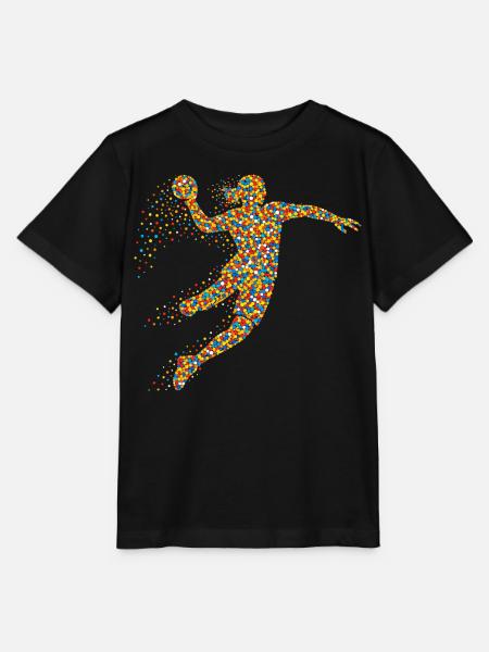 Handball Mädchen Spruch - Stanley/Stella Kinder T-Shirt MINI CREATOR - Schwarz