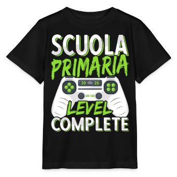 Diplôme d’École Primaire École Élémentaire 2026 - T-shirt bio MINI CREATOR Stanley/Stella Enfant - noir - Devant - Mikhail (115cm)