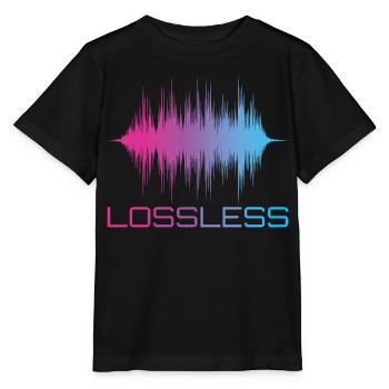 Format audio sans perte Son audiophile - T-shirt bio MINI CREATOR Stanley/Stella Enfant - noir - Devant - Mikhail (115cm)