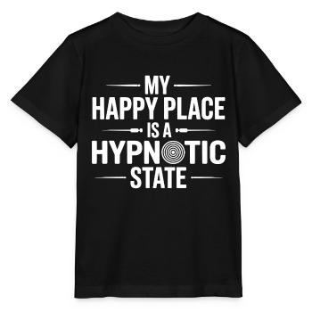 Certified Clinical Therapeutic Trance Specialist  - Stanley/Stella MINI CREATOR Kids’ T-Shirt - black - Front - Mikhail (115cm)