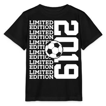 7E ANNIVERSAIRE FOOTBALL 2019 ÉDITION LIMITÉE - T-shirt bio MINI CREATOR Stanley/Stella Enfant - noir - Devant - Mikhail (115cm)