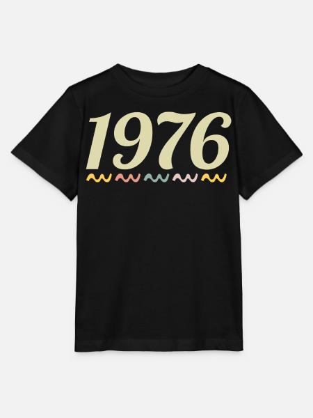 1976 - Stanley/Stella Kinder T-Shirt MINI CREATOR - Schwarz