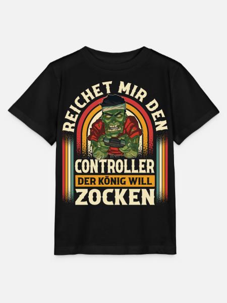 Gaming - Stanley/Stella Kinder T-Shirt MINI CREATOR  - Schwarz