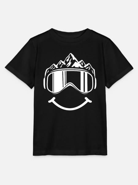 Snowboarden - Stanley/Stella Kinder T-Shirt MINI CREATOR - Schwarz