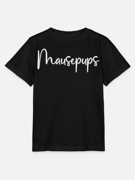 Mausepups Kosename - Stanley/Stella Kinder T-Shirt MINI CREATOR - Schwarz