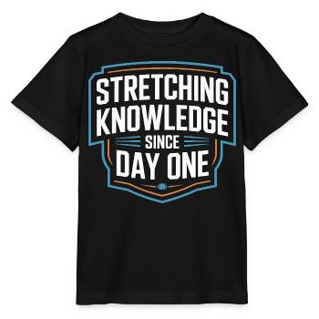 PT Educator Stretching Knowledge Movement Therapy - Stanley/Stella Kinder T-Shirt MINI CREATOR  - Schwarz - Vorne - Mikhail (115cm)