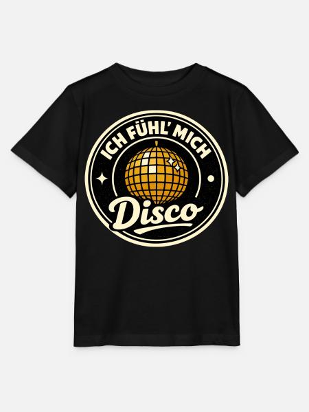Disco Party Ich Fühl Mich Retro - Stanley/Stella Kinder T-Shirt MINI CREATOR - Schwarz