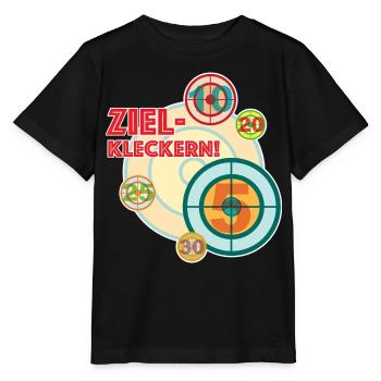 Target spilling - because something always goes wrong - Stanley/Stella MINI CREATOR Kids’ T-Shirt - black - Front - Mikhail (115cm)
