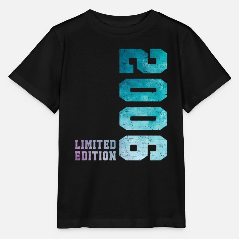 2006 Édition Limitée 20 ans anniversaire - T-shirt bio MINI CREATOR Stanley/Stella Enfant - noir
