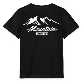 Mountain Expedition Adventure Shirt - Stanley/Stella MINI CREATOR Kids’ T-Shirt - black - Front - Mikhail (115cm)