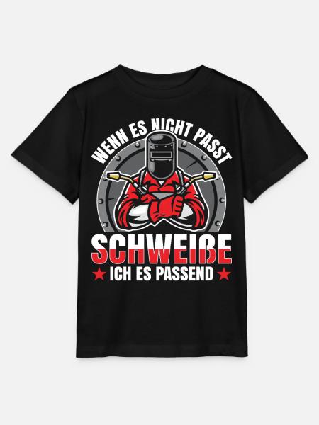 Schweißer - Stanley/Stella Kinder T-Shirt MINI CREATOR - Schwarz