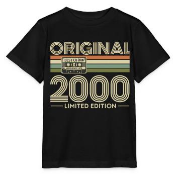 Original 2000 Limited Edition - Stanley/Stella MINI CREATOR Kids’ T-Shirt - black - Front - Mikhail (115cm)