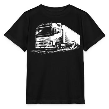 Highway Titan - Stanley/Stella MINI CREATOR Kids’ T-Shirt - black - Front - Mikhail (115cm)