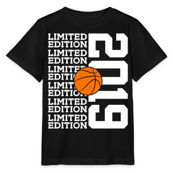 7E ANNIVERSAIRE BASKETBALL 2019 ÉDITION LIMITÉE - T-shirt bio MINI CREATOR Stanley/Stella Enfant - noir - Devant - Mikhail (115cm)