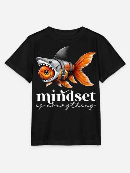 Mindset Funny Motivational Inspirational - Stanley/Stella Kinder T-Shirt MINI CREATOR  - Schwarz