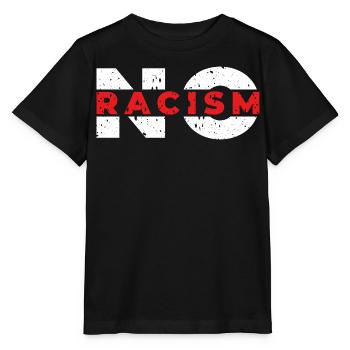 Pas de racisme - T-shirt bio MINI CREATOR Stanley/Stella Enfant - noir - Devant - Mikhail (115cm)