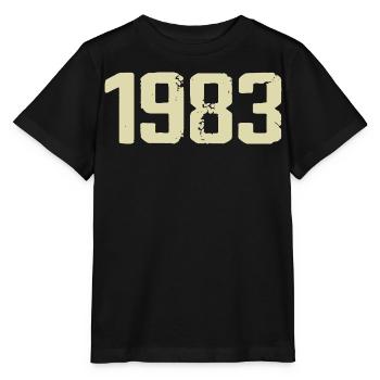 Jubiläum 1983 - Stanley/Stella Kinder T-Shirt MINI CREATOR  - Schwarz - Vorne - Mikhail (115cm)