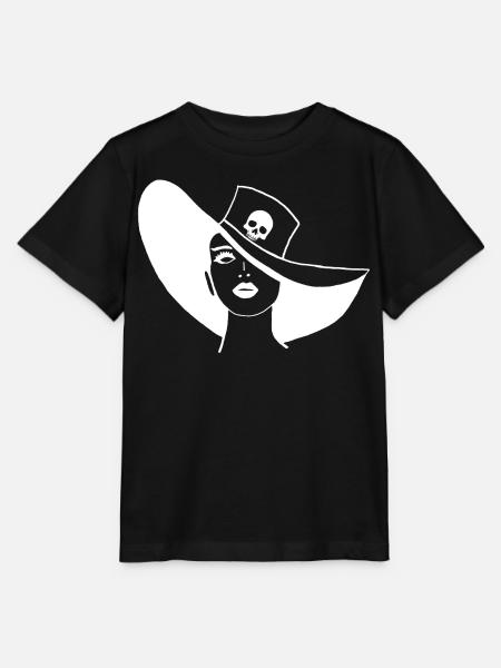 Der Geist mit dem Hut - Stanley/Stella Kinder T-Shirt MINI CREATOR - Schwarz
