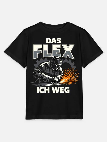 Schweißer Flex Schleifer Lustig Geschenk - Stanley/Stella Kinder T-Shirt MINI CREATOR - Schwarz