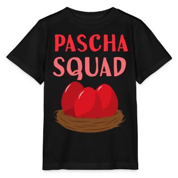 Escouade grecque de Pâques orthodoxe - T-shirt bio MINI CREATOR Stanley/Stella Enfant - noir - Devant - Mikhail (115cm)